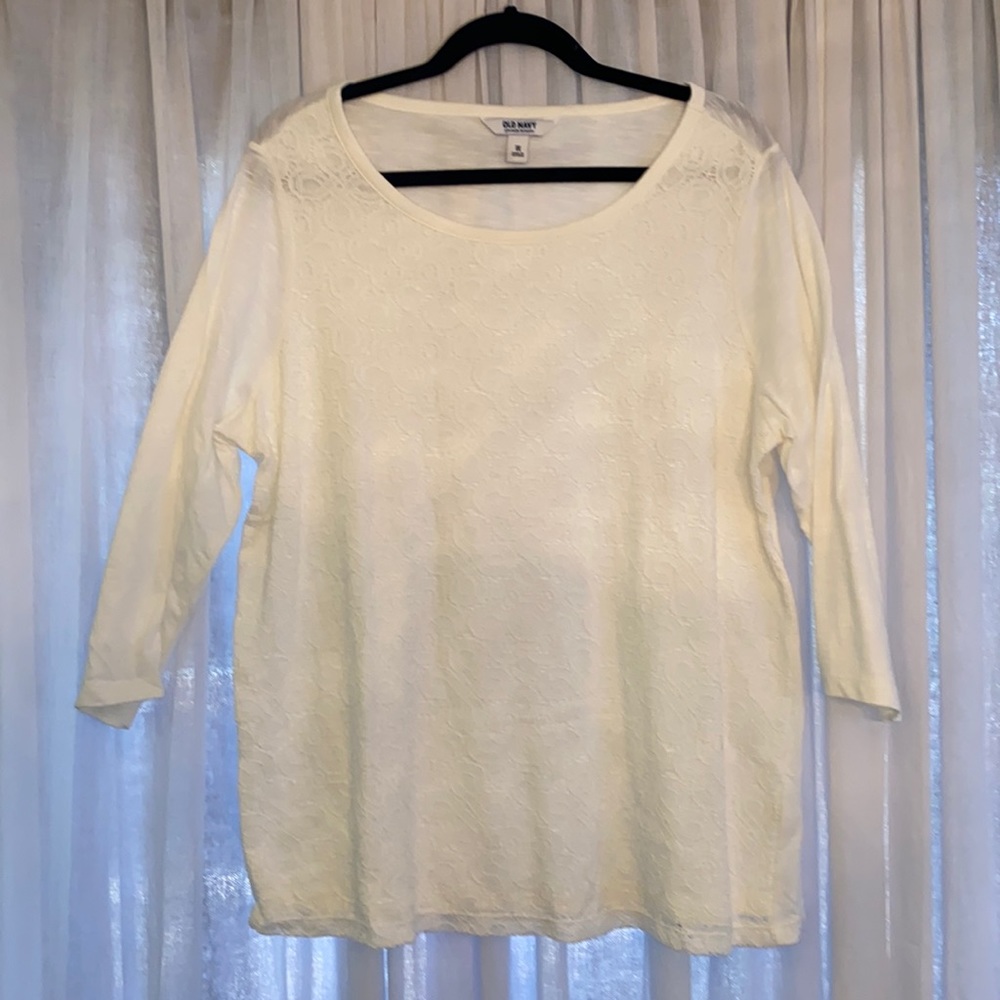 Old Navy 1X Lace Top New Without Tags